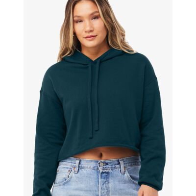 Women's Crop Fleece Hoodie Thumbnail